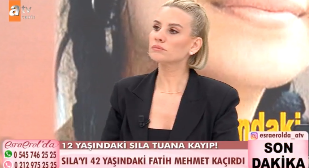 esra erol canli yayinda sila tuana kalafat olayinda cileden cikti gozyaslarina hakim olamadi